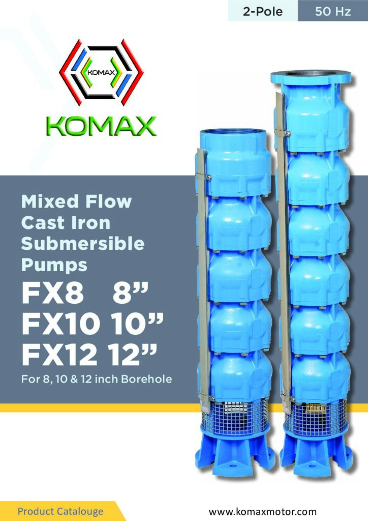 FX8 · FX10 · FX12 Pump Catalog (50 Hz)
